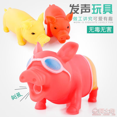 萌寵解壓新寵 義烏妙迪“寵太郎T”發(fā)聲發(fā)泄豬玩具測評